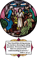 jesus stained glass medallion for churches
