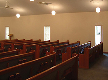 window film proposal Before Illuminado decorative window film from church window film